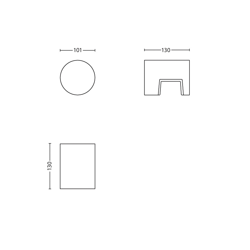 Philips 16468/47/16 - Corp de iluminat LED exterior MYGARDEN SQUIRREL 1xLED/6W/230V