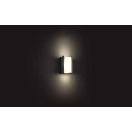 Philips - LED Aplică perete exterior Hue TURACO 1xE27/9,5W/230V