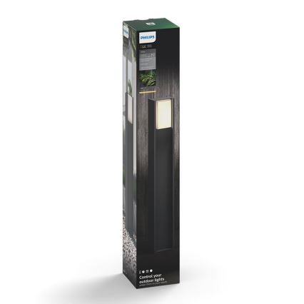 Philips 16474/93/P0 - LED Lampă exterior dimmabilă HUE TURACO 1xE27/9,5W/230V