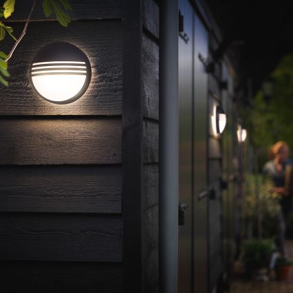 Philips 17296/30/16 - Corp de iluminat perete exterior MYGARDEN YARROW 1xLED/6W/230V