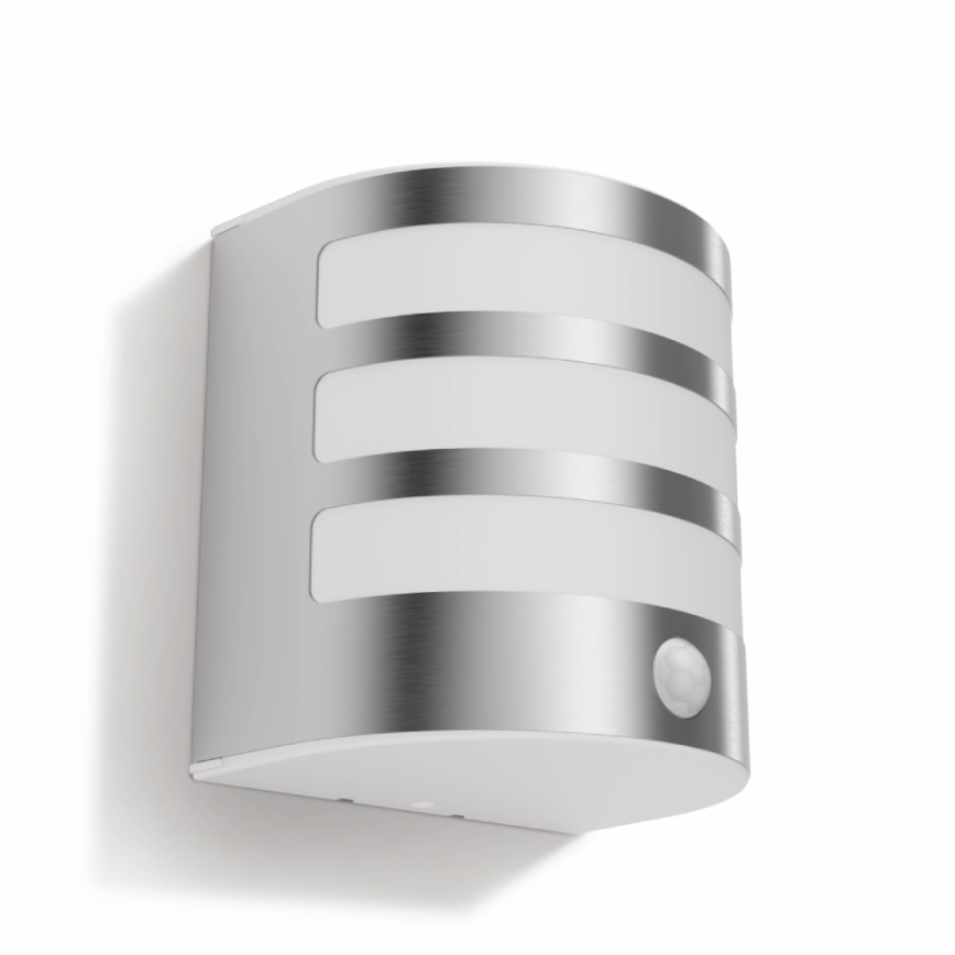 Philips - Aplica de perete LED pentru exterior cu senzor, 3W, IP44