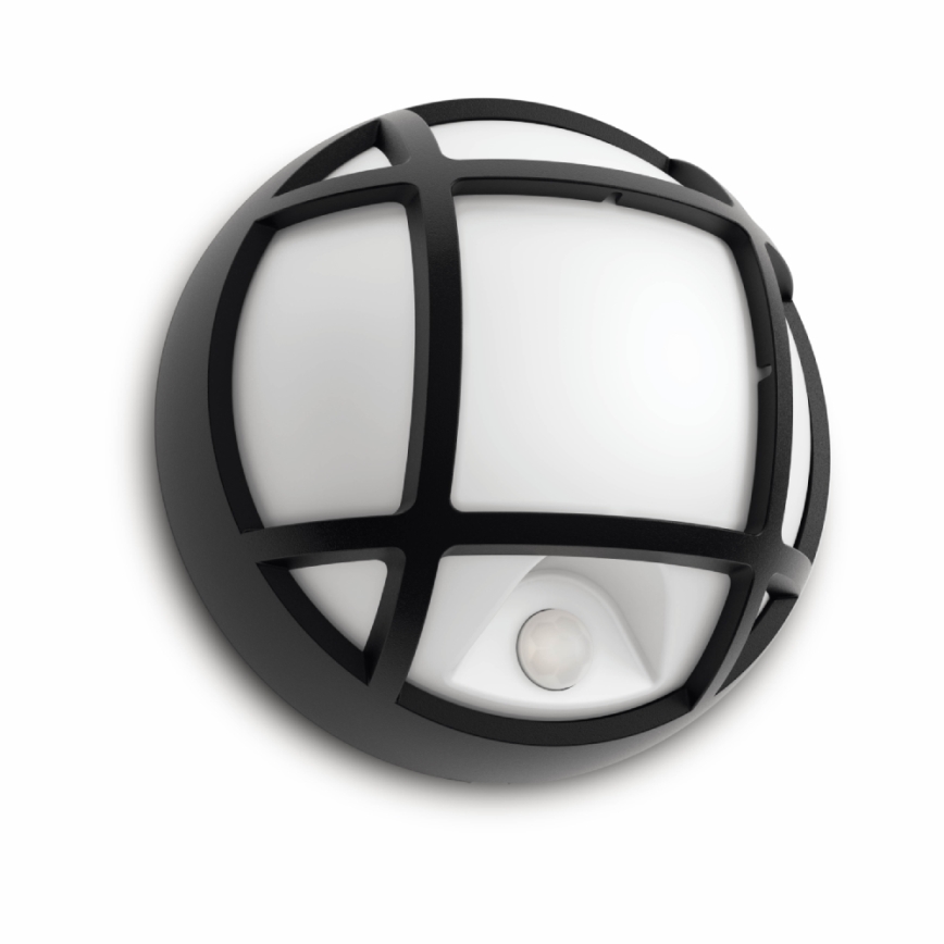 Philips 17319/30/16 - LED Corp de iluminat perete exterior senzor EAGLE 1xLED/3W/230V