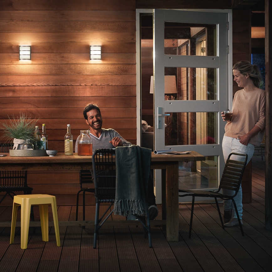 Philips 17323/47/16 - Corp de iluminat perete exterior MYGARDEN PYTHON 1xLED/6W/230V