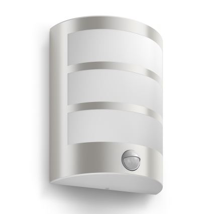 Philips - Lampă LED de exterior cu senzor/6W/230V IP44