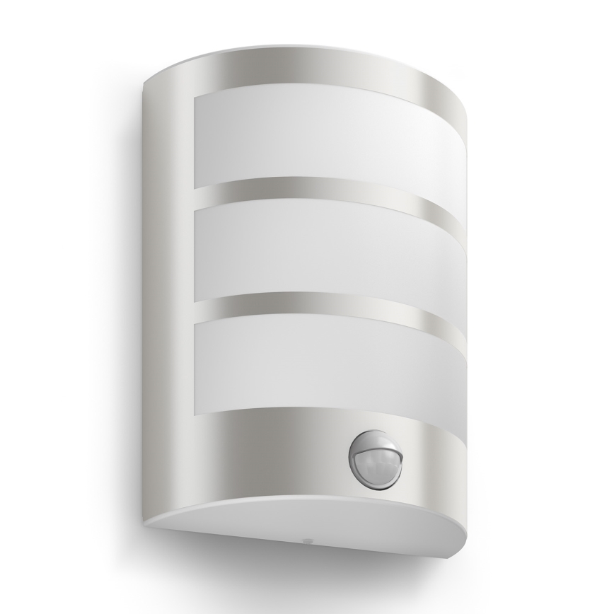 Philips - Lampă LED de exterior cu senzor/6W/230V IP44