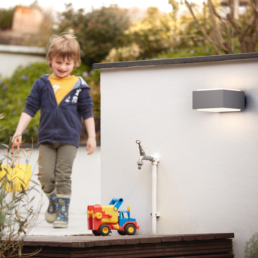 Philips 17337/87/PN - Corp de iluminat perete exterior MYGARDEN HEDGEHOG E27/42W