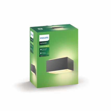 Philips - Aplică perete exterior 1xE27/42W