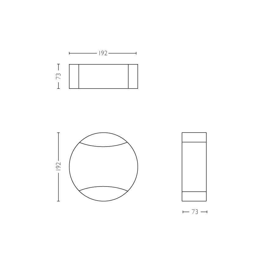 Philips 17338/93/PN - Corp de iluminat perete exterior MYGARDEN LIMESTONE 2xGU10/5W