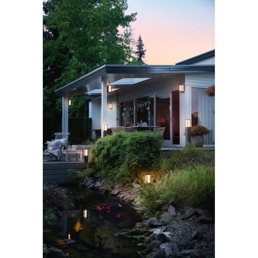 Philips 17434/30/P7 - LED RGB Lampă exterior HUE IMPRESS LED/8W/230V IP44