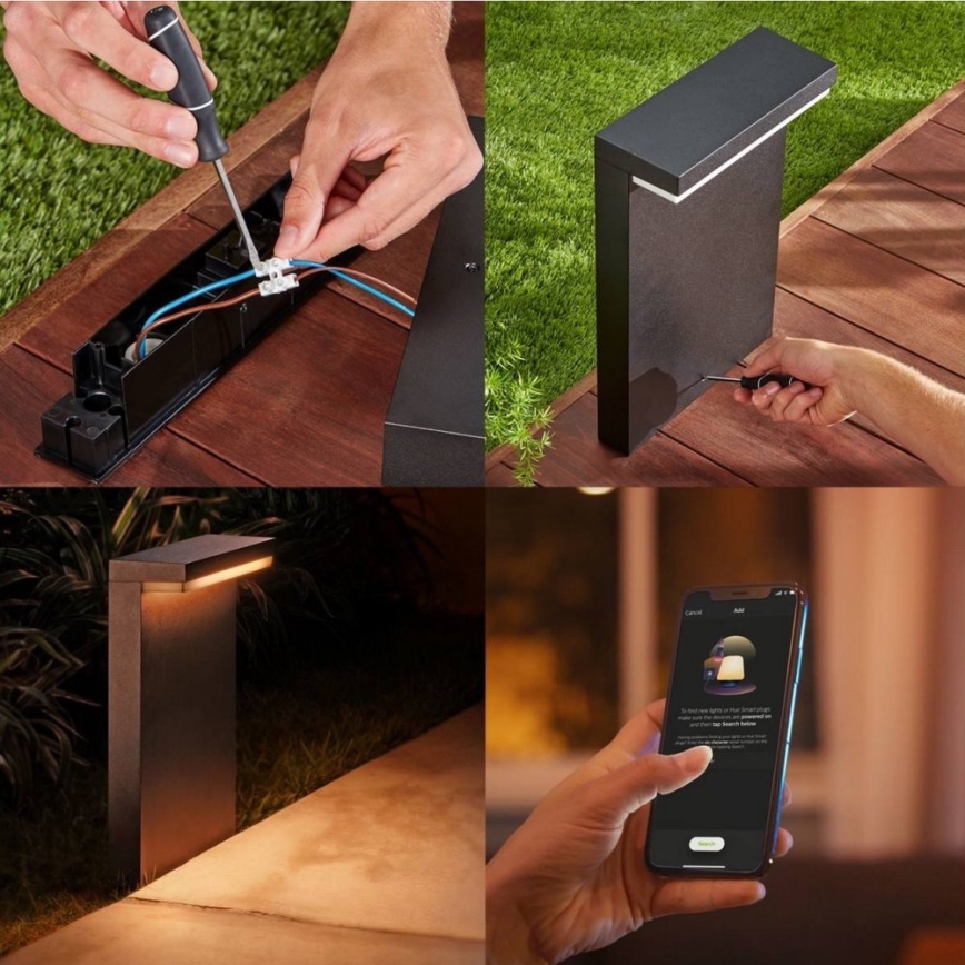 Philips - LED RGB Lampă exterior Hue NYRO LED/13,5W/230V IP44