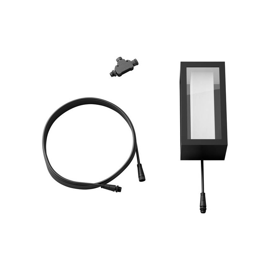 Philips - Lampă de perete LED RGBW reglabilă pentru exterior Hue IMPRESS 2xLED/8W/24V 2000-6500K IP44