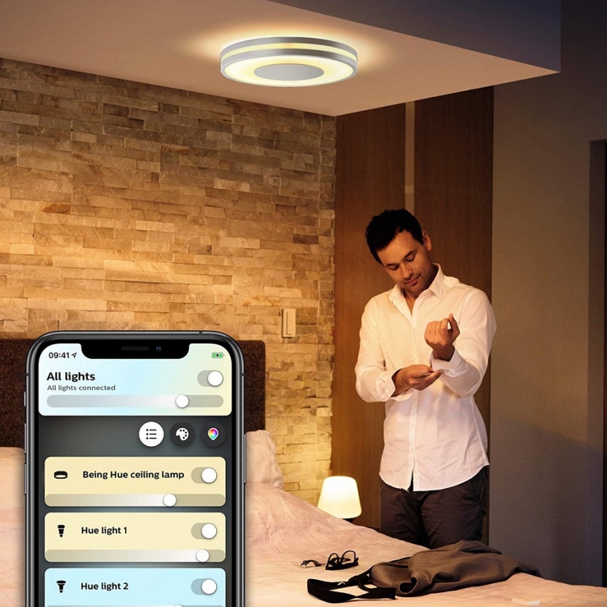 Philips Hue BEING - corp de iluminat dimabil LED/27W/230V + telecomandă
