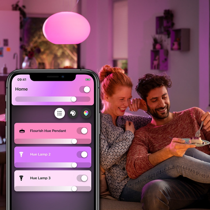 Philips 40906/31/P9 - LED Lustră pe cablu HUE FLOURISH LED/32W/230V