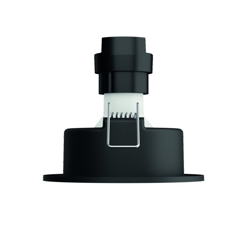 Philips - Set de 3 corpuri de iluminat încastrate LED RGBW, reglabile, 1xGU10/4,8W/230V, crom mat + telecomandă
