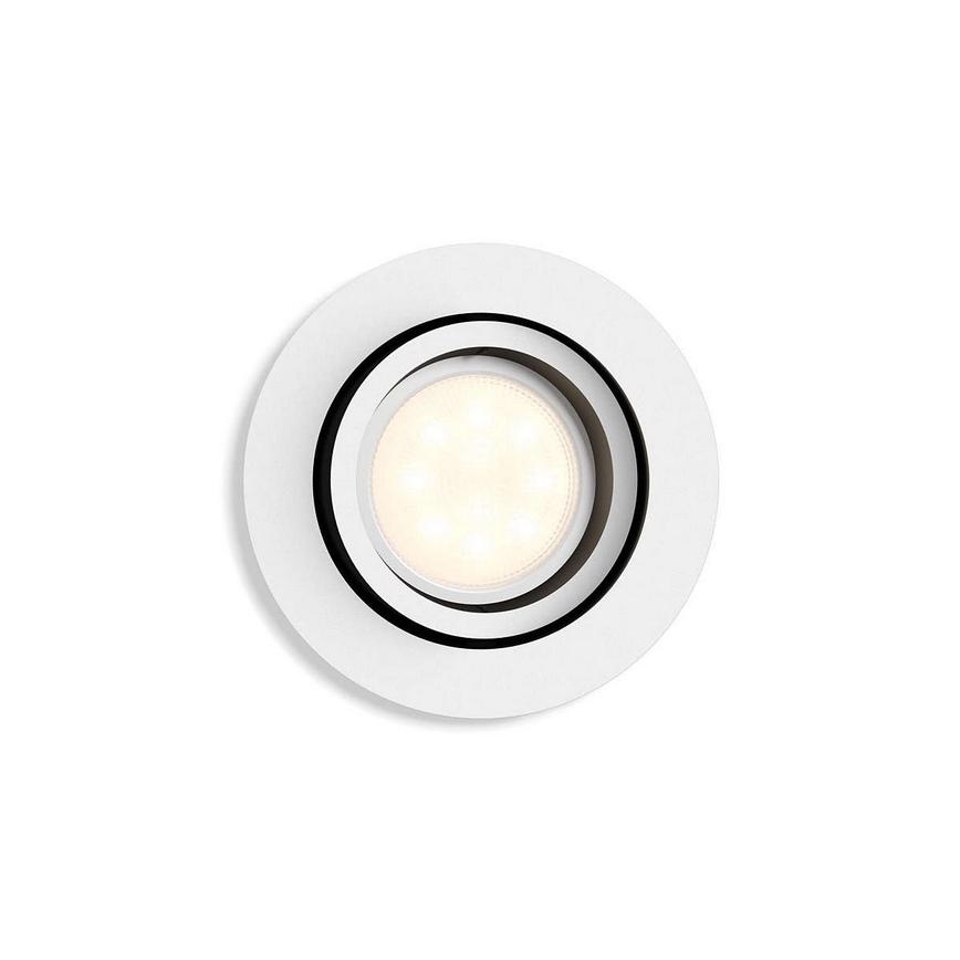 LED Lampă încastrată dimmabilă Philips HUE MILLISKIN 1xGU10/5,5W/230V alb