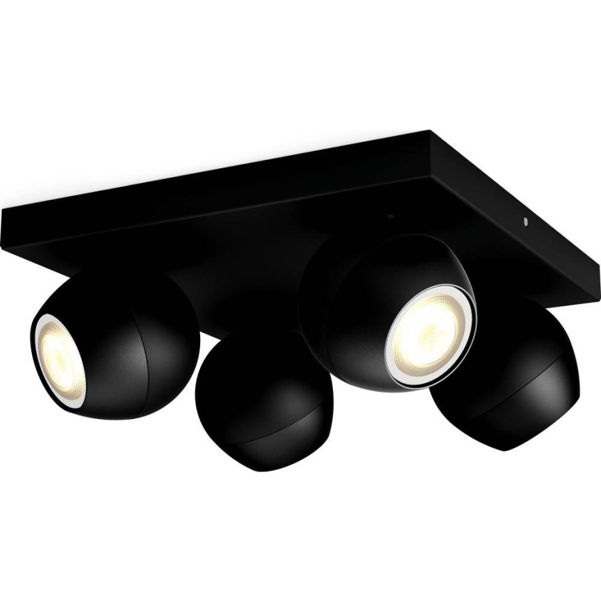 Philips - Spot LED dimabil Hue BUCKRAM 4xGU10/5W/230V cu telecomandă