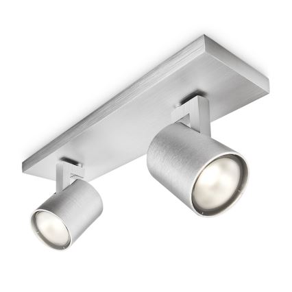 Philips 53092/48/12 - Lampă spot RUNNER 2xGU10/50W/230V