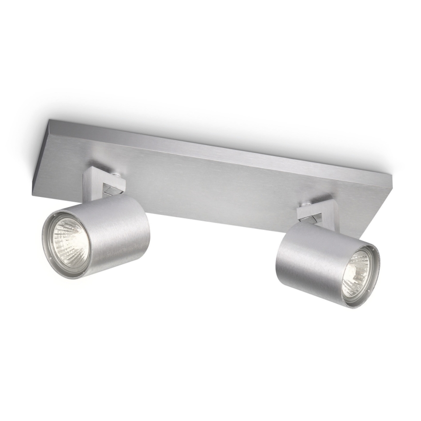 Philips 53092/48/16 - Lampa spot RUNNER 2xGU10/35W/230V