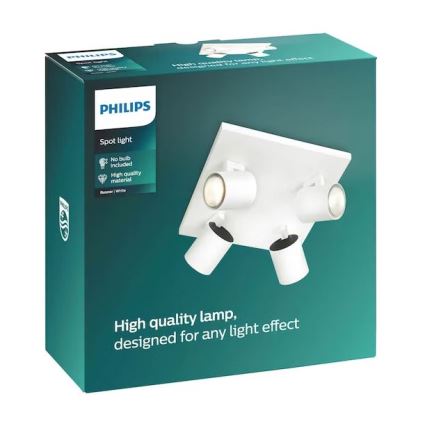 Philips - Spot cu 4 x GU10, 20 W, 230 V