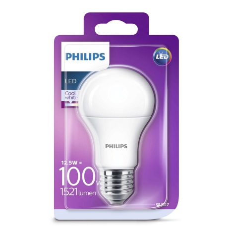 Philips 538628 - Bec LED E27/12,5W/230V 4000K