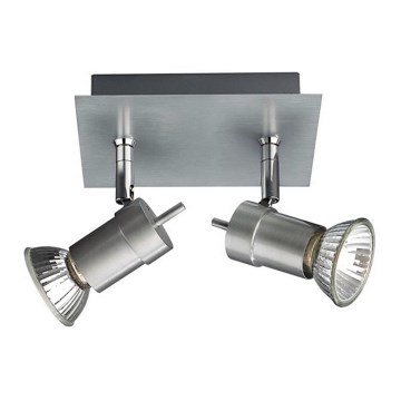Philips 55082/48/PN - Lampă spot TITAN 2xGU10/50W/230V