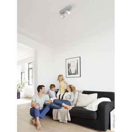 Philips 56242/48/16 - LED Lampă spot MYLIVING STAR 2xLED/3W/230V