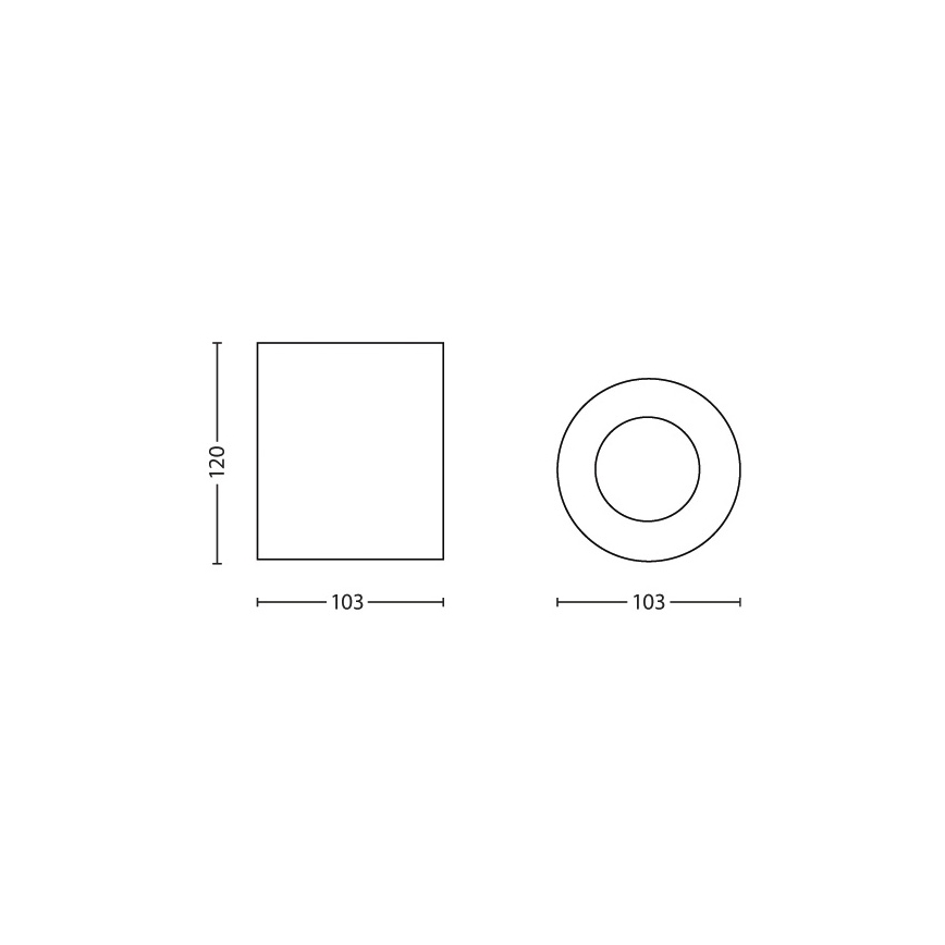 Philips - Lampa spot 1xGU10/35W/230V