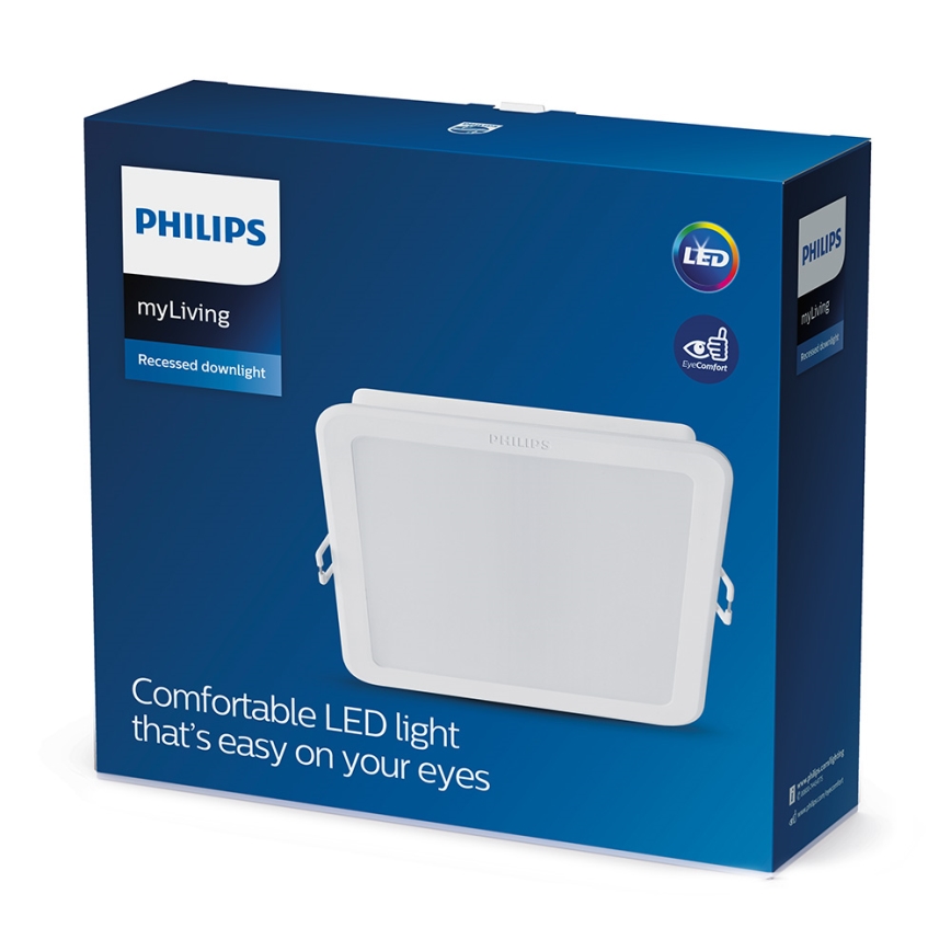 Philips - Corp de iluminat încastrat LED/17W/230V 3000K