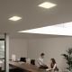 Philips 59714/17/16 - Corp de iluminat LED tavan fals HYDRA argint 1xLED/15W/230V
