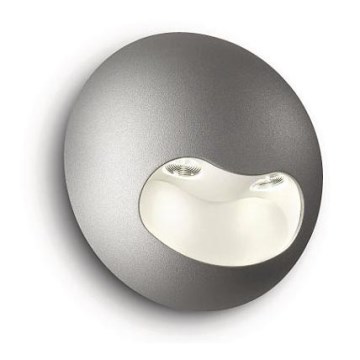 Philips 69085/87/16 - Corp de iluminat LED perete MYLIVING MILIO 2xLED/2.5W/230V