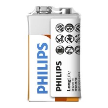 Philips 6F22L1F/10 - Baterie clorura de zinc 6F22 LONGLIFE 9V