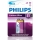 Philips 6FR61LB1A/10 - Baterie cu litiu 6LR61 LITHIUM ULTRA 9V