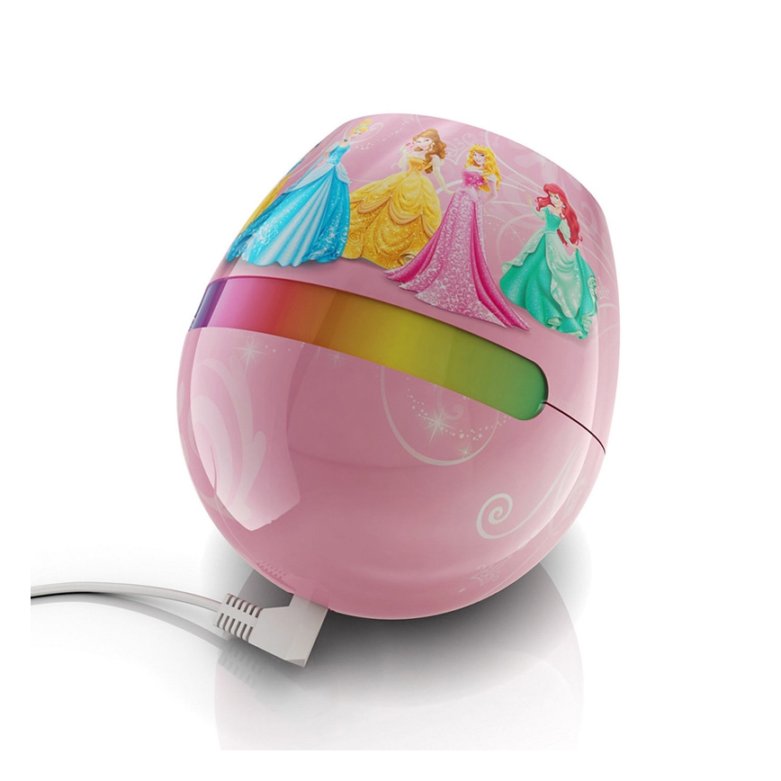 Philips 71704/28/16 - LED Lampă copii LIVINGCOLORS MICRO DISNEY PRINCESS 1xRGB LED/4,7W/230V