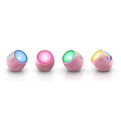 Philips 71704/28/16 - LED Lampă copii LIVINGCOLORS MICRO DISNEY PRINCESS 1xRGB LED/4,7W/230V