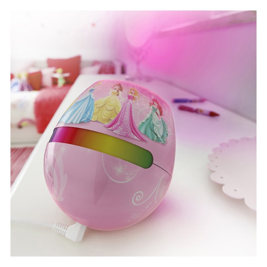 Philips 71704/28/16 - LED Lampă copii LIVINGCOLORS MICRO DISNEY PRINCESS 1xRGB LED/4,7W/230V