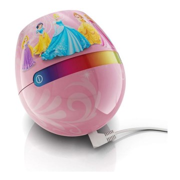 Philips 71704/28/16 - Lampa LED pentru copii LIVINGcoltRS MICRO DISNEY PRINCESS 1xRGB LED/4,7W/230V