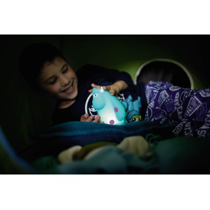 Philips 71705/83/16 -  Lampă copii DISNEY SOFTPAL SULLEY LED/0,18W/230V