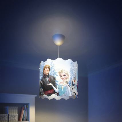Philips 71751/01/16 - Lampa copii DISNEY FROZEN 1xE27/23W/230V