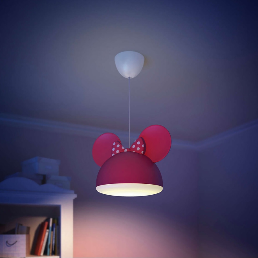 Philips 71758/31/16 - Lampa copii DISNEY MINNIE MOUSE 1xE27/15W/230V
