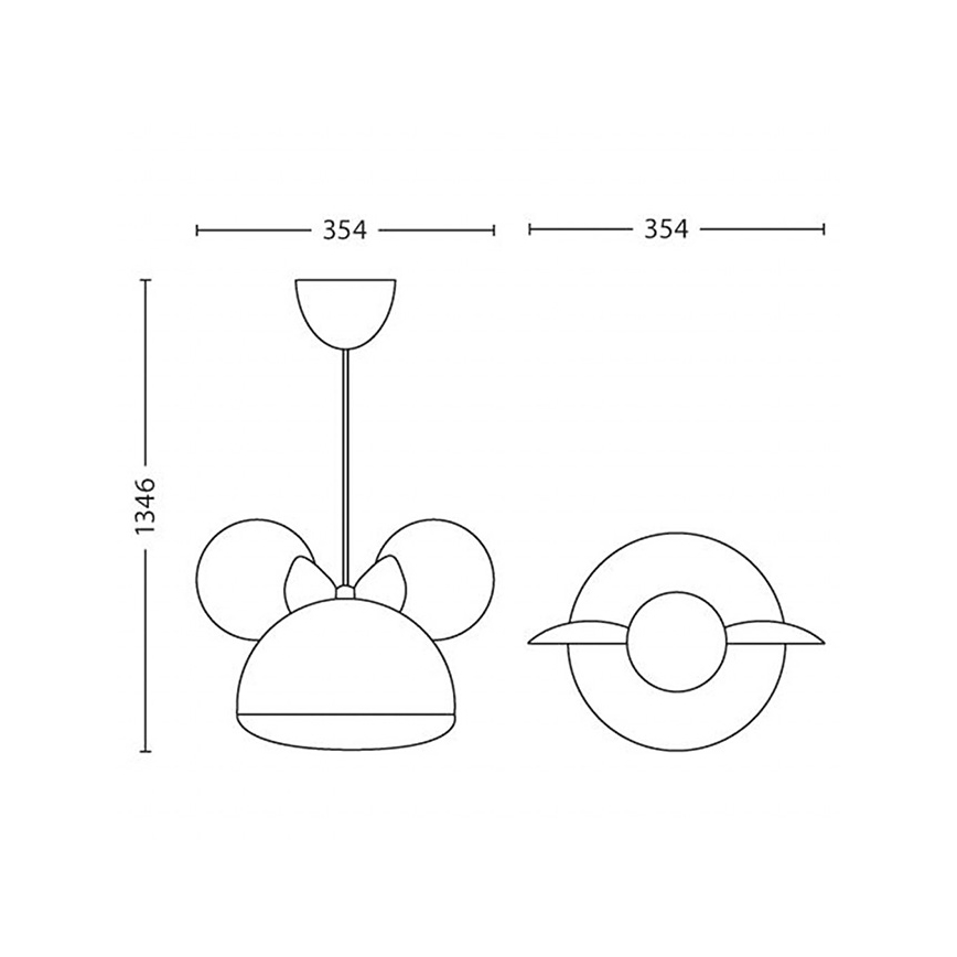 Lampa copii 1xE27/15W/230V