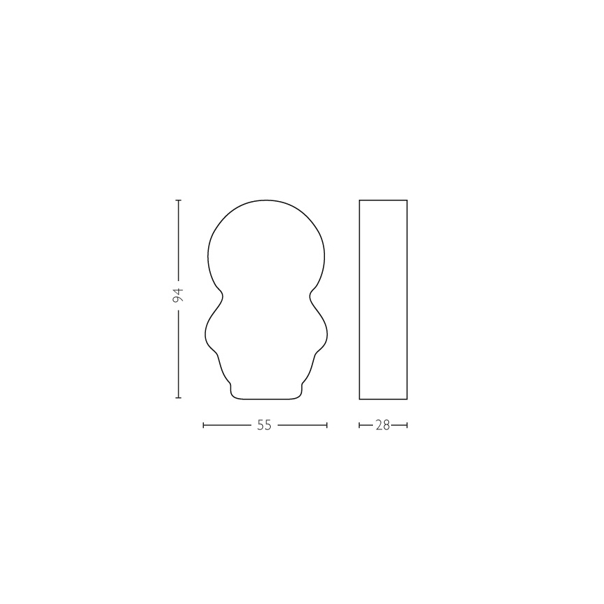 Philips 71767/97/16 - Lampă copii STAR WARS STORMTROOPER LED/0,3W