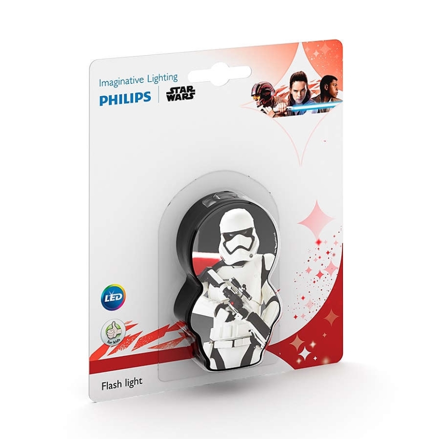 Philips 71767/97/P0 - LED Lanternă copii STAR WARS STORMTROOPER 1xLED/0,3W