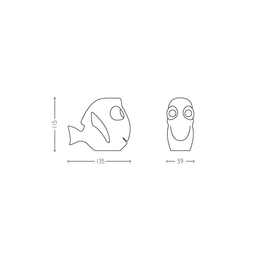 Lampa copii LED/2xAAA