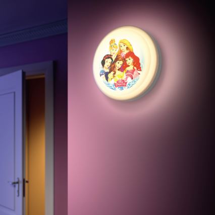 Philips 71884/28/P0 - LED Aplică perete copii DISNEY PRINCESS 4xLED/2,5W/230V