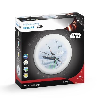 Philips 71884/51/P0 - LED Aplică perete copii STAR WARS 4xLED/2,5W/230V