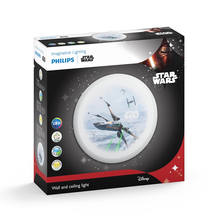 Philips 71884/51/P0 - LED Aplică perete copii STAR WARS 4xLED/2,5W/230V