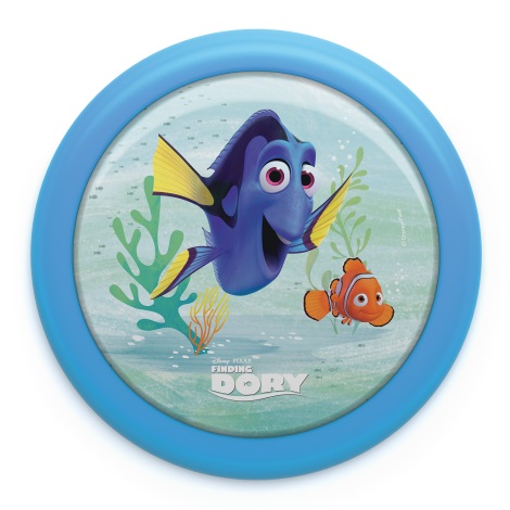 Philips 71924/35/P0 - LED Lampă cu touch copii FINDING DORY LED/0,3W/2xAA