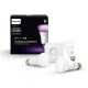 SET 3x bec dimmabil Philips Hue WHITE AND COLOR AMBIANCE 3xE27/10W/230V
