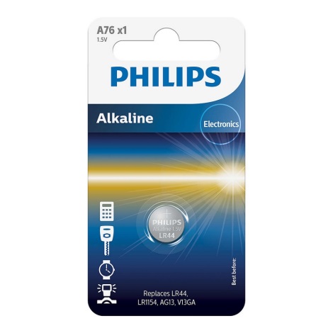 Philips A76/01B - Baterie alcalina tip buton MINICELLS 1,5V