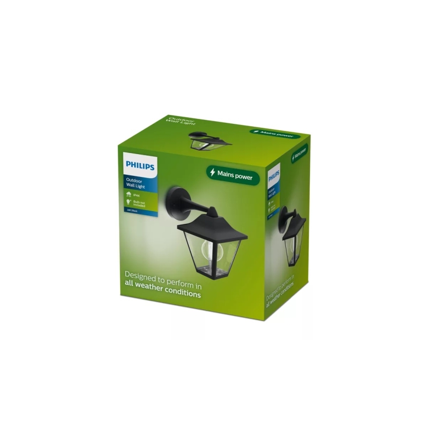 Philips - Aplică de perete pentru exterior JULI 1xE27/25W/230V IP44